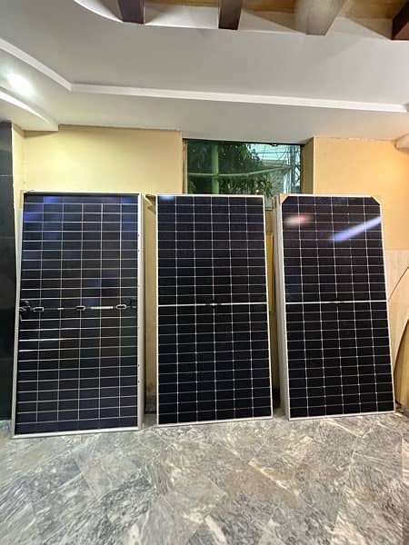 Canadian solar bifacial n type solar panel 580w 3