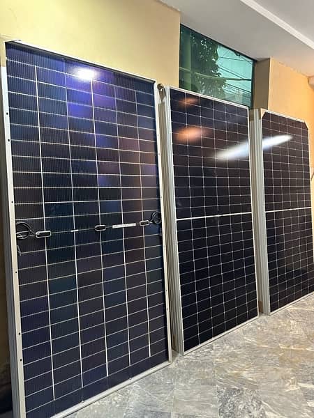 Canadian solar bifacial n type solar panel 580w 6