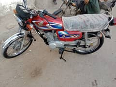Honda 125 2022 Karachi num Geniun condition