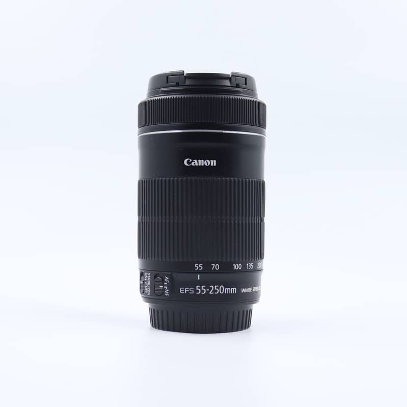 Canon 55 250 mm Zoom STM Autofocus Lens New Condition 1