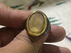 old zard aqeeq ring turky made