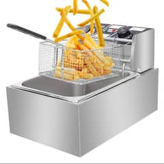 Single Electric 6L Commercial Fryer Electric Fries Machine