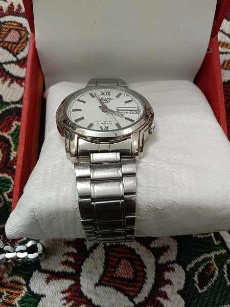 Orignal seiko 5 japan 21 jewels glass change condition 8/10 2