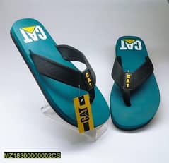 Men's Rubber Flip flops Sea Green