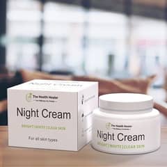 Night Cream for Bright, White, and Clear Skin