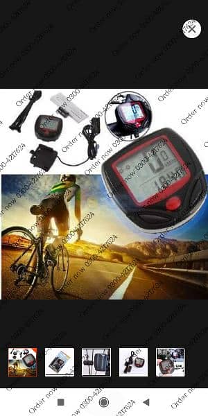 Bicycle Computer- Bike Computer With LCD Digital Display Waterpr