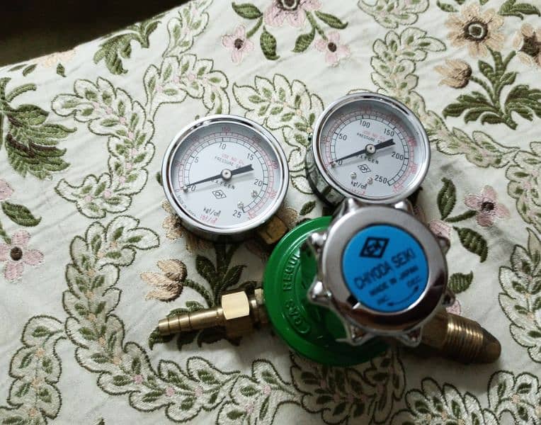 (Japan) Air Pressure meter Gas Regulator Gauge Chiyoda Seiki 0