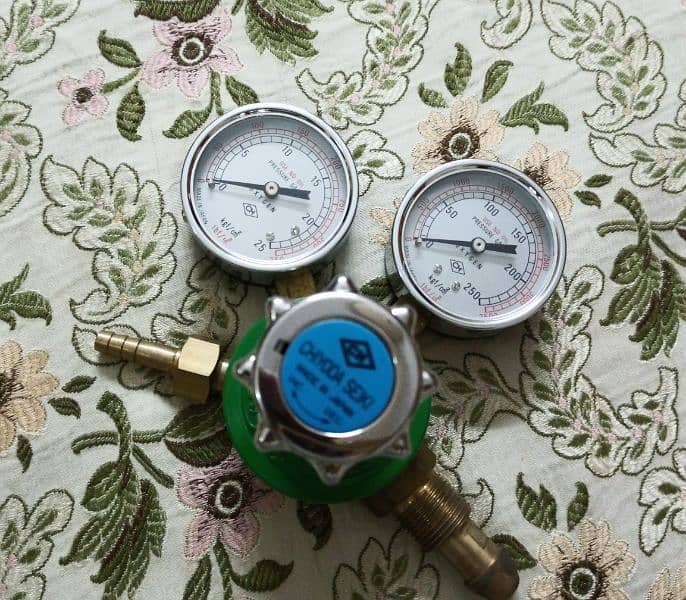 (Japan) Air Pressure meter Gas Regulator Gauge Chiyoda Seiki 1