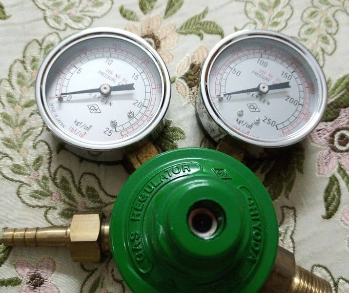 (Japan) Air Pressure meter Gas Regulator Gauge Chiyoda Seiki 2