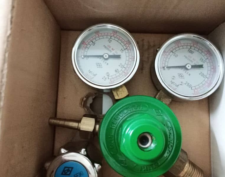 (Japan) Air Pressure meter Gas Regulator Gauge Chiyoda Seiki 4