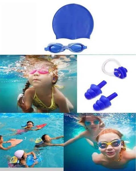 Swimming Equipment, Goggles,Caps wear 16