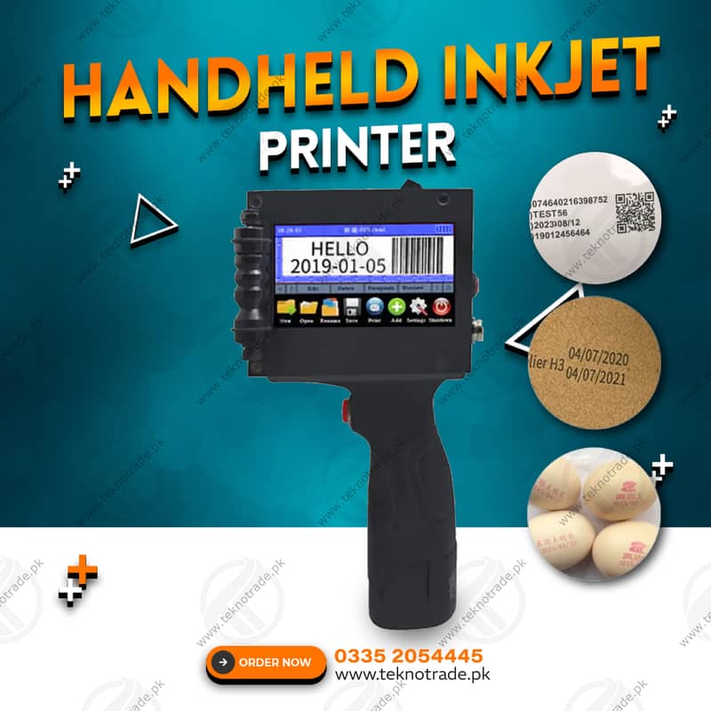 Handheld Inkjet Printer/Expiry  Date Printer/Logo Printer 12.7mm (ii) 0