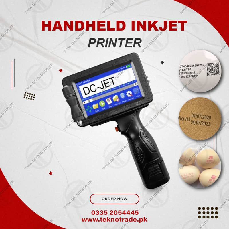 Handheld Ink Jet Printer 12.7mm/Expiry Date Machine (xiv) 0