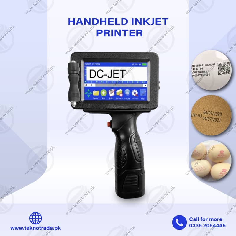 Handheld Expiry Date Printer/TIj Printer/ Ink Jet Printer(xv) 0