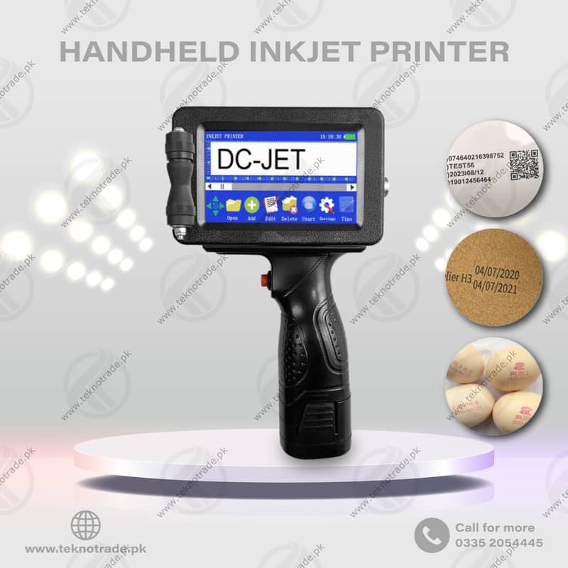 Handheld Inkjet Printer/Thrmal Ink Jet Printer  (vii) 0