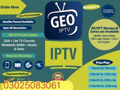 Iptv offer for all around in the world services 03025083061