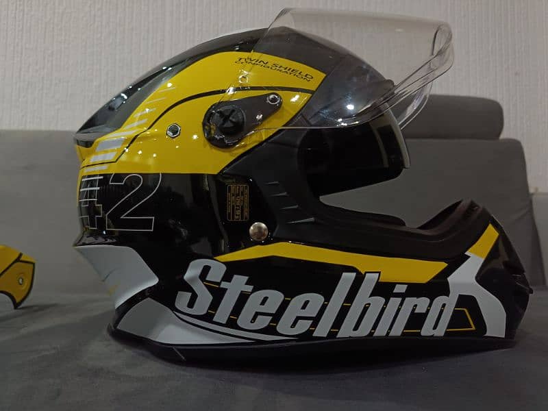 Steelbird SB-42 Airborne Motocross Helmet Orignal 8