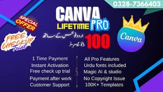 Canva Pro for Lifetime | 100% Real CanvaPro ADMIN PANEL _ Photoshop cc