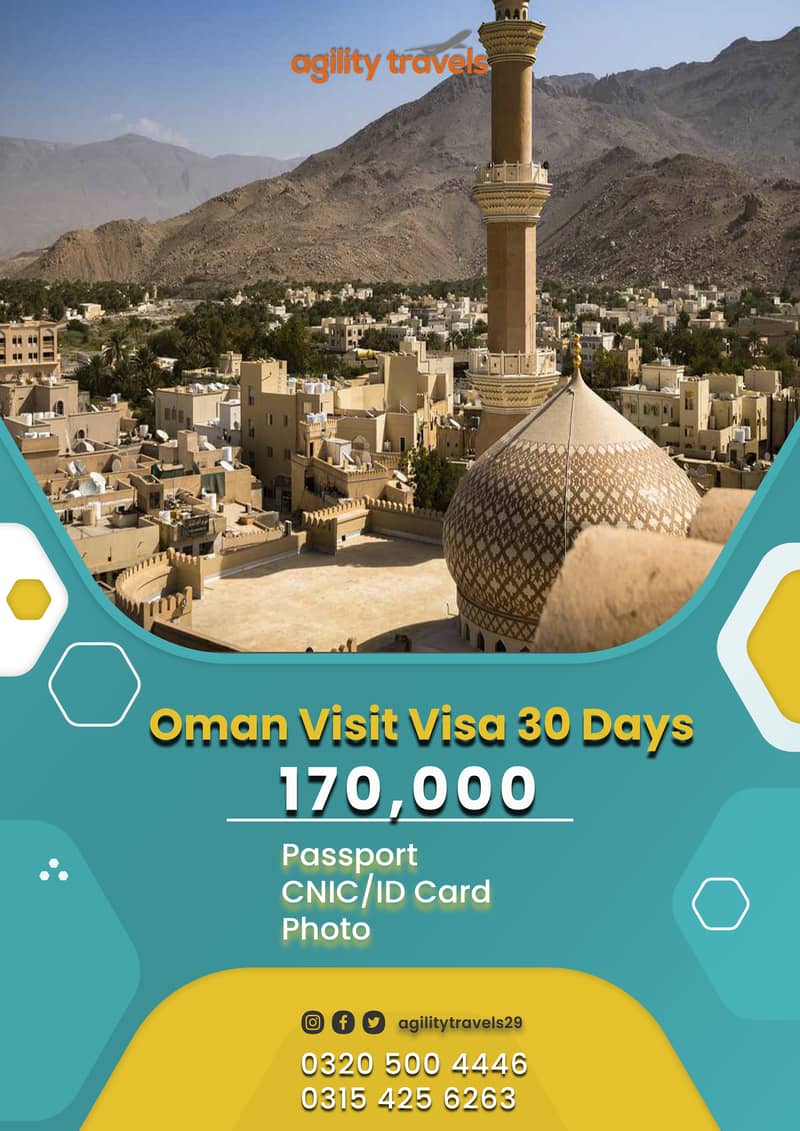 Bahrain And Oman Dubai Family Visa Available 2