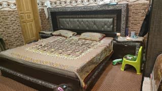 Double bed with Side Tables