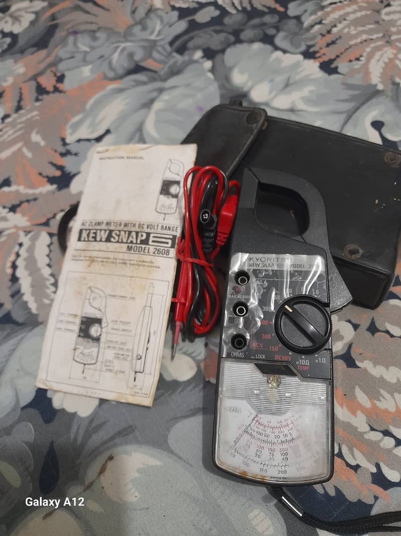 TONG CLAMP METER KYORITSU KEW SNAP 2608(Used) 0