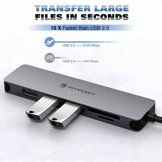 Multifunctional USB C Type C to HDMI Hub Converter,Dock Cable 10