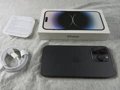Iphone 14 pro max 128 gb with box import from canada