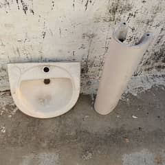 Washroom Basin and Washroom Seat are Available