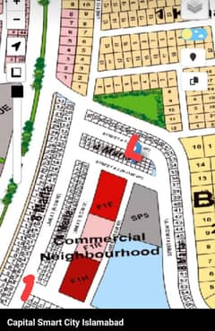 8 Marla Commercial Corner Plot Available For Sale Capital Smart City