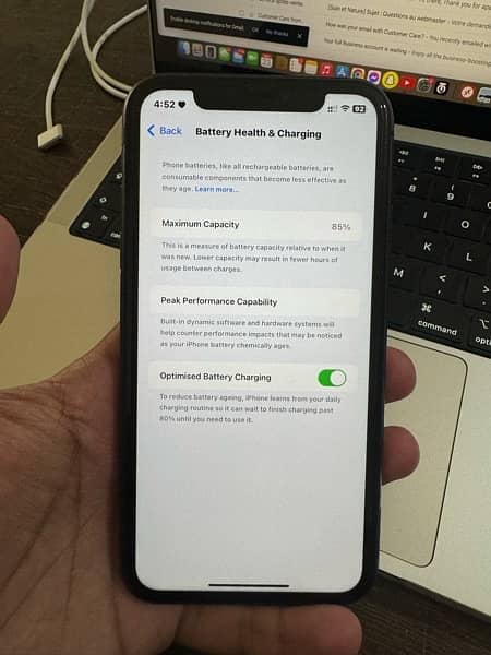 iPhone 11 128GB Dual PTA Approved 85% BH 6
