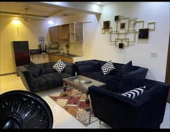 Two beds vip luxury furnished flat for rent in bhria town lahore
