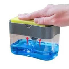 Multipurpose Liquid Soap Dispenser and Sponge Holder