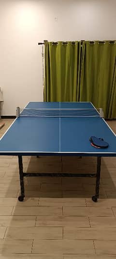 Table Tennis Table With Original Butterfly Racket