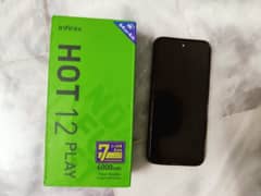 Infinix hot 12 play for sale in mint condition ( Panel Changed)