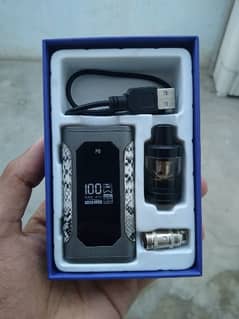 P8 vape with an extra coil.