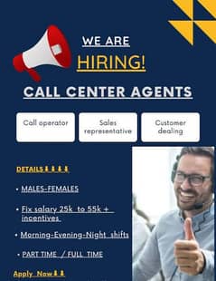 looking for a call center representative