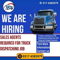 Sales Executive Job | Truck Dispatcher |Company Hiring