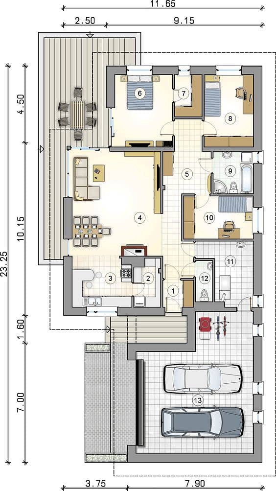 Home Design Architect, House Map, 2D & 3D Elevation,  Construction 8