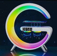 New Mini Wireless Speaker Charger RGB Light With Wireless Charger