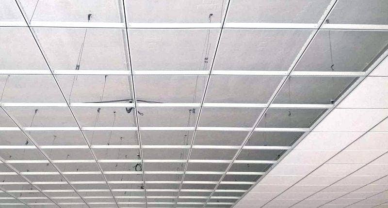 FALSE CEILING - PVC FLOORING - GYPSUM BOARD PARTITIION - DRYWALL 1