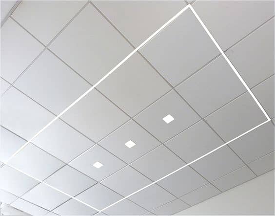 FALSE CEILING - PVC FLOORING - GYPSUM BOARD PARTITIION - DRYWALL 2