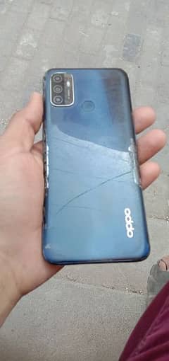 oppo A 53 condition normal 4 64 tech par line no box and charger