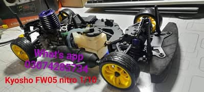 Kyosho FW05 nitro engine 1 10 scale car