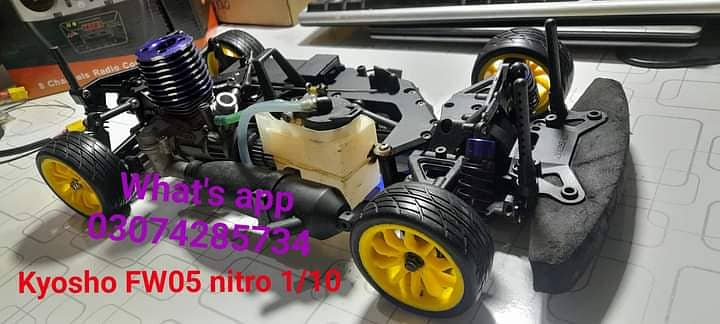 Kyosho FW05 nitro engine 1 10 scale car 0