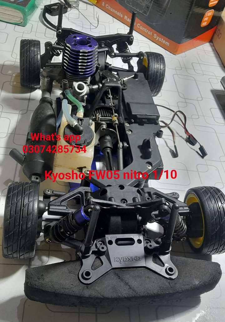 Kyosho FW05 nitro engine 1 10 scale car 1