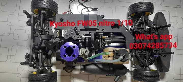 Kyosho FW05 nitro engine 1 10 scale car 3