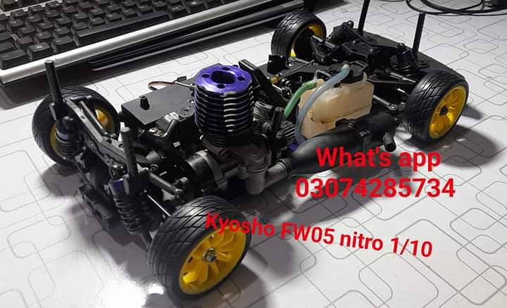 Kyosho FW05 nitro engine 1 10 scale car 4