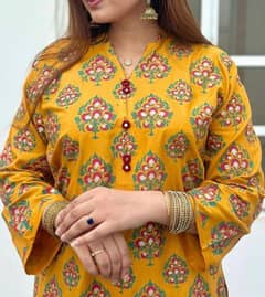 Sell Sell 2 Pcs Women's Stitched Lawn Free Delivery