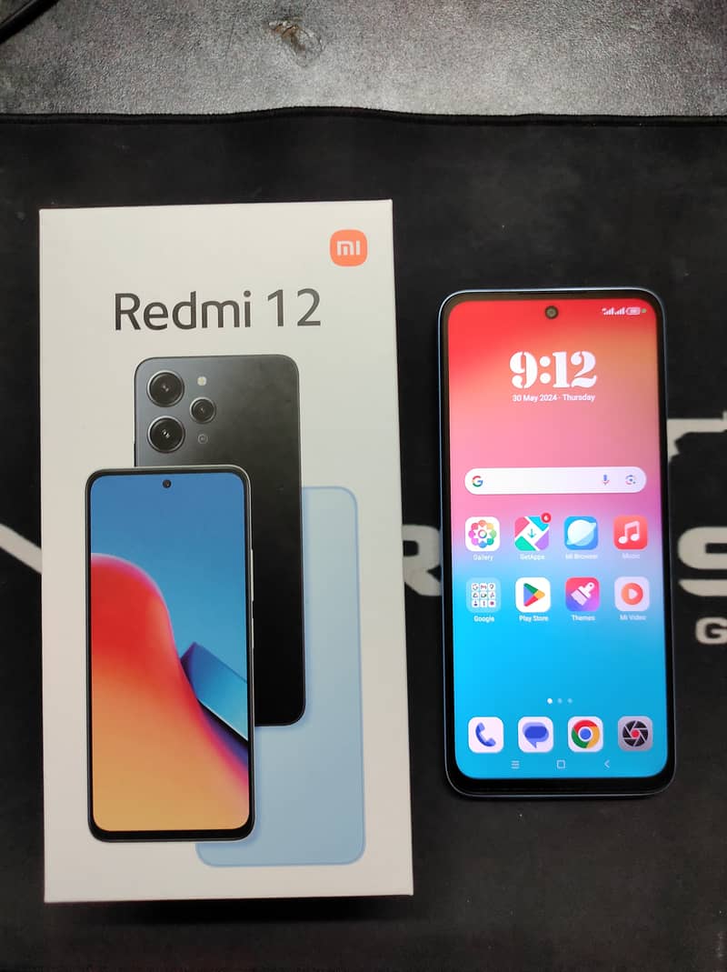 REDMI 12 12GB RAM 128GB ROM 12 MONTHS WARRANTY CALL-03127566633 3