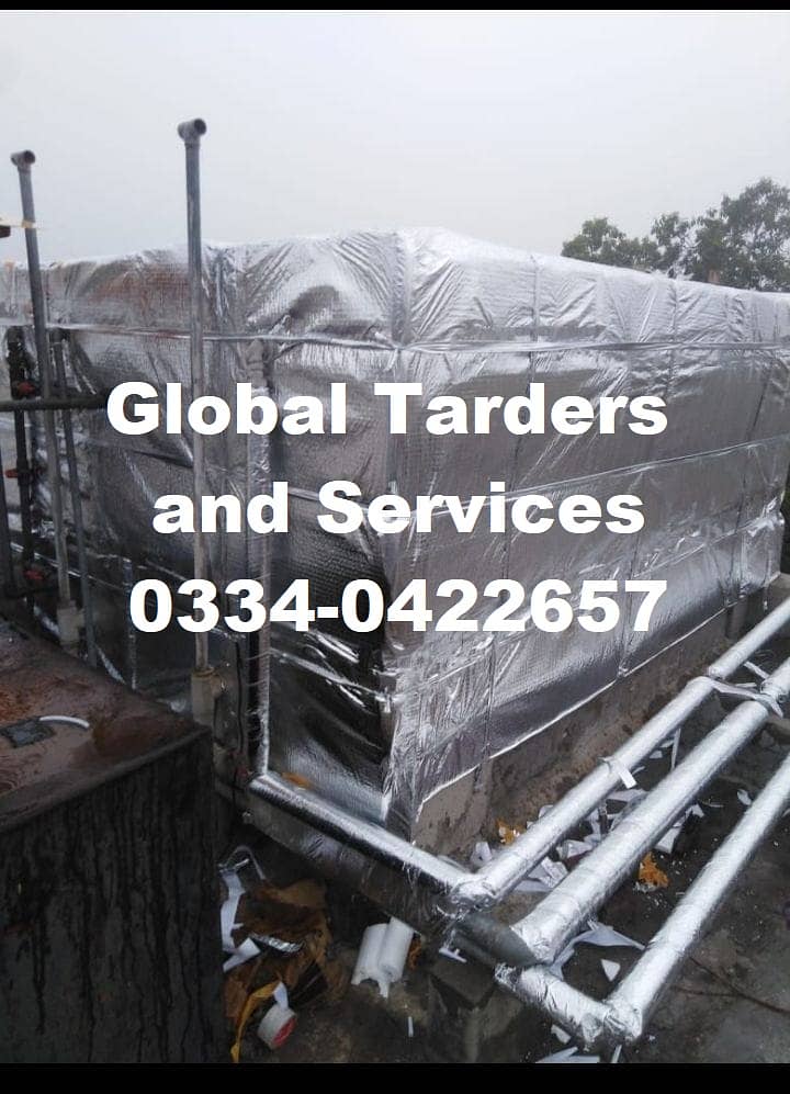Heat Proofing and Water Tank Cleaning and water proofing or Leakage 1